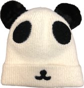 Winkrs - Super Warme Muts met een Panda - Gevoerd - Onesize