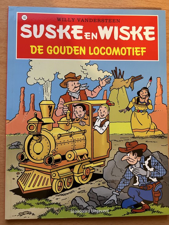 Suske en Wiske 162 - De gouden locomotief