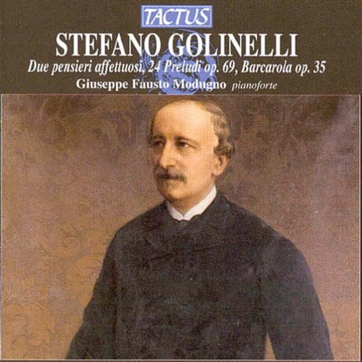 Giuseppe Fausto Modugno - Golinelli: 24 Preludes 0P.69, Barcarola op.35 (CD)