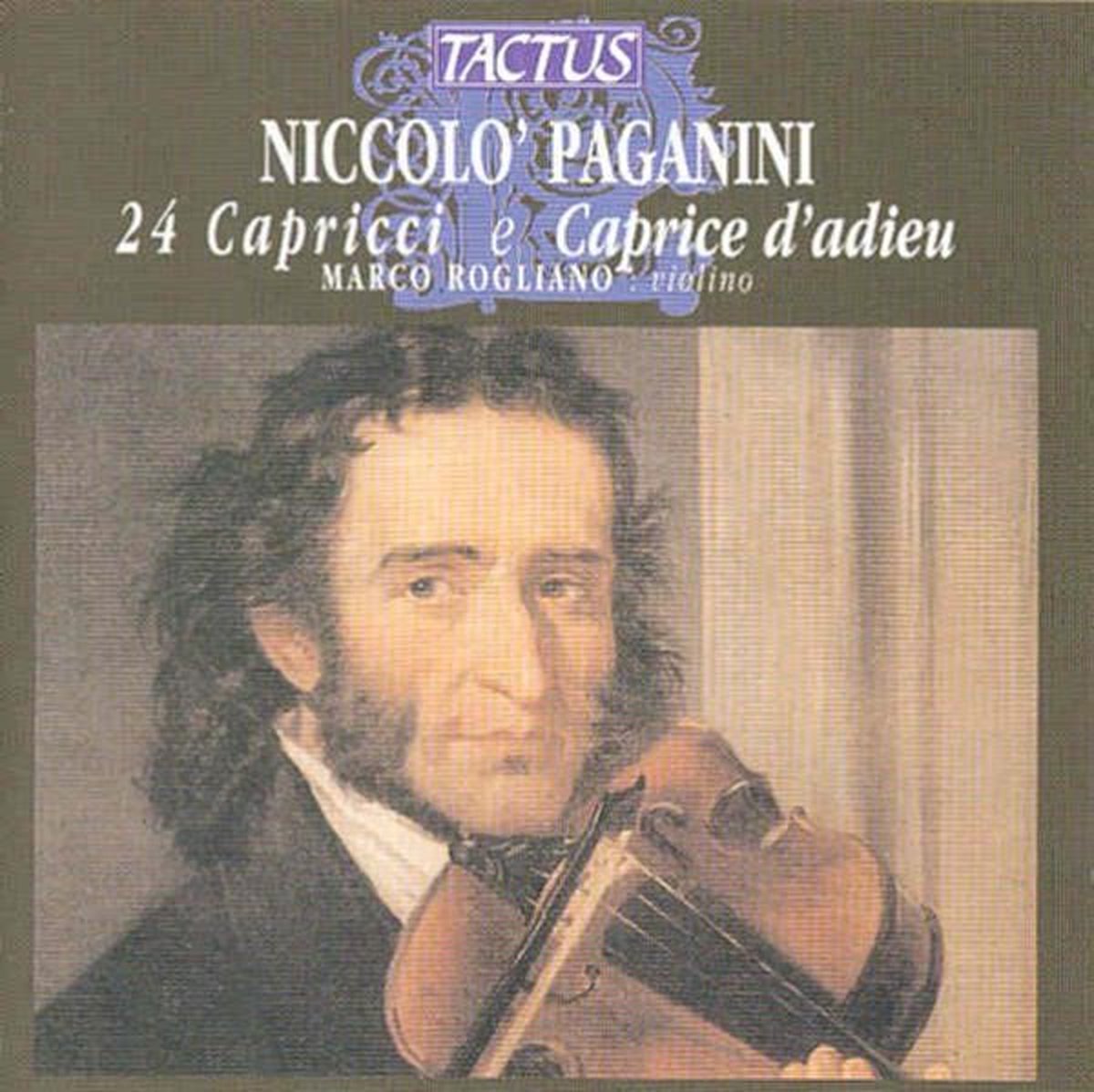 Marco Rogliano - Paganini: 24 Capricci (1820) E Caprice d'Adieu (CD)