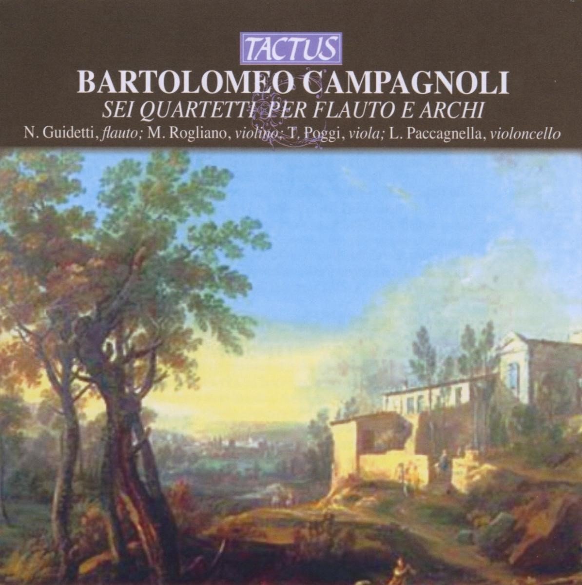 Nicola Guidetti - Çampagnoli: Sei Quartetti Per Flauto Ed Archi (CD)