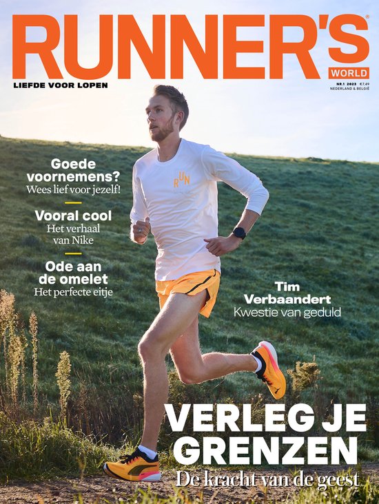Runner's World editie 1 2023 - tijdschrift - hardlopen