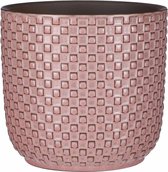 Mica Decorations - Plantenpot/bloempot - Keramiek roze - D17/H16 cm