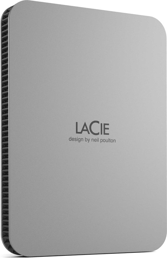 LaCie Mobile Drive (2022) - Externe Harde Schijf - 2 TB - Zilver — afbeelding 4