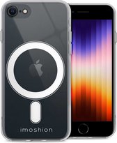 iMoshion Hoesje Geschikt voor iPhone 7 / 8 / SE (2020) / SE (2022) Hoesje Siliconen - iMoshion Backcover Geschikt voor MagSafe - Transparant