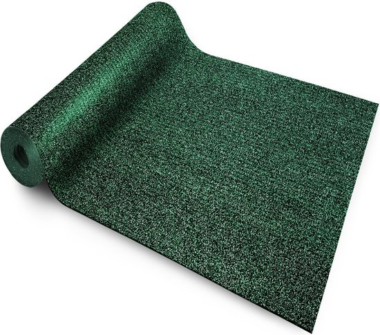 Anti-slip veiligheidsmat tegen gladheid, met granulaatcoating, veelzijdig in buiten- en binnenruimtes inzetbaar, temperatuurbestendig en weerbestendig, vele kleuren en maten, 120 x 150 cm, antraciet