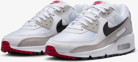 air max 90 red grey white