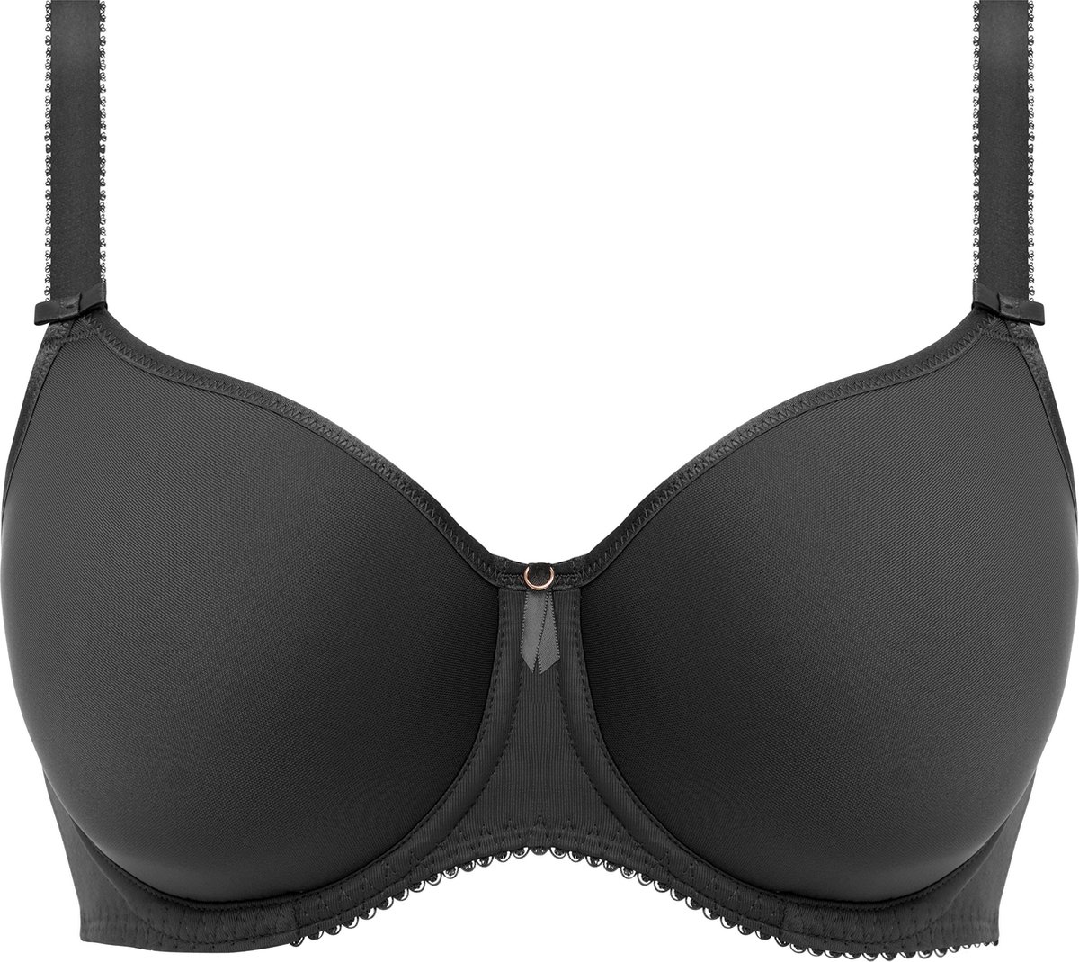 Fantasie Rebecca Essentials UW Moulded Spacer Bra Dames Beha - Maat 70G (EU) ZWART