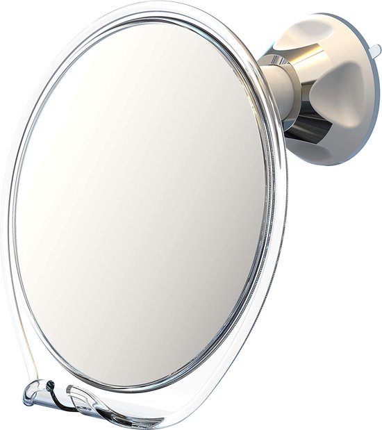 Miroir de rasage Luxo, miroir de douche avec un support de rasoir pour se  raser avec... | bol.com