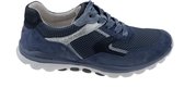 Gabor rollingsoft sensitive 86.964.26 - dames rollende wandelsneaker - blauw - maat 37.5 (EU) 4.5 (UK)