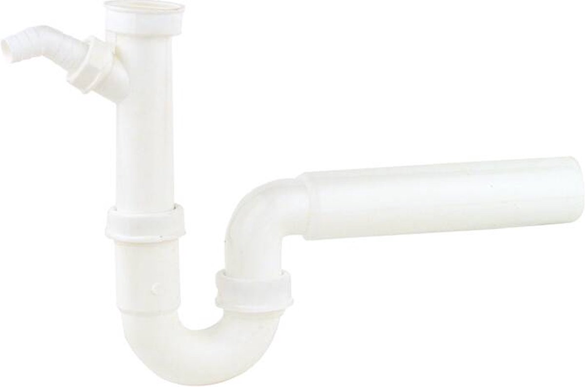 KIRCHHOFF Sifon Voor Spoelbak Met Aansluiting Voor Apparaten - 1 1/2 met 3/4