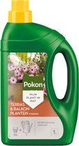 9x Pokon Plantenvoeding Terras & Balkon 1 liter