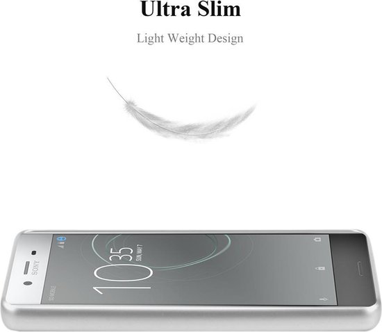Coque Cadorabo pour Sony Xperia XZ PREMIUM en ARGENT MÉTALLIQUE - Coque de protection en silicone TPU souple