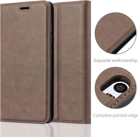 Étui Cadorabo pour Xiaomi Mi 5 en BRUN CAFÉ - Étui de protection avec fermeture magnétique