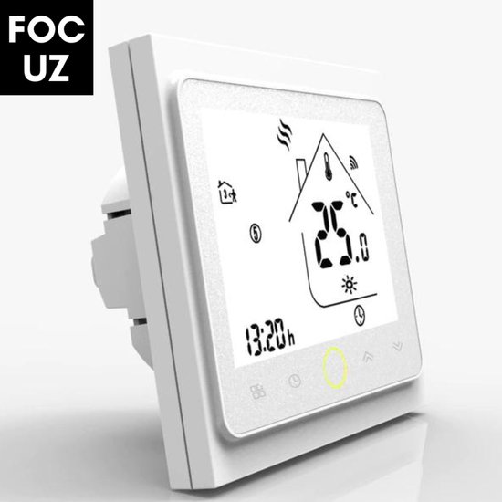 Focuz© Slimme Thermostaat Water Verwarming Thermometer binnen