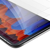 Cadorabo 3x Screenprotector geschikt voor Samsung Galaxy Tab S7 (11 inch) in KRISTALHELDER - Getemperd Pantser Film (Tempered) Display beschermend glas in 9H hardheid met 3D Touch