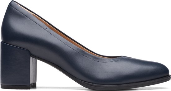 Clarks - Dames schoenen - Freva55 Court - D - Blauw - maat 4 | bol.com