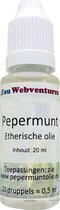 Pure etherische pepermuntolie - 20 ml - etherische pepermunt olie - essentiële pepermuntolie