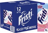 Fristi Drinkyoghurt Rood Fruit Houdbaar - 12 x 1 L - Voordeelverpakking