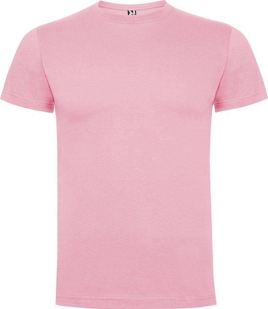 Licht Roze 2 pack t-shirts Roly Dogo maat M