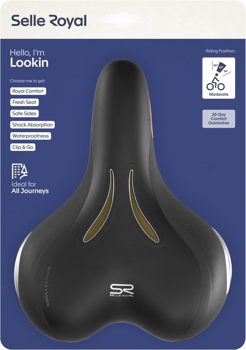 Zadel Selle Royal Lookin Moderate - All Journeys - Selle Royal