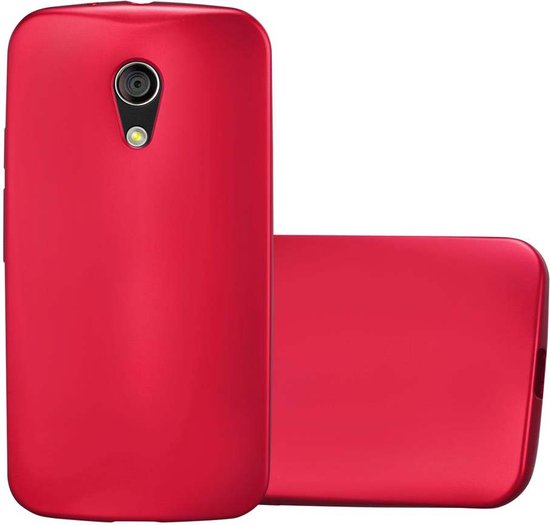 Cadorabo Custodia Flip Per Motorola Moto G2 - Nero Di Notte - Pelle Sintetica Con Chiusura Magnetica - Protezione Full Body