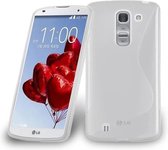 Coque Cadorabo pour LG OPTIMUS G PRO 2 en SEMI-TRANSPARENT - Housse de protection en silicone TPU flexible