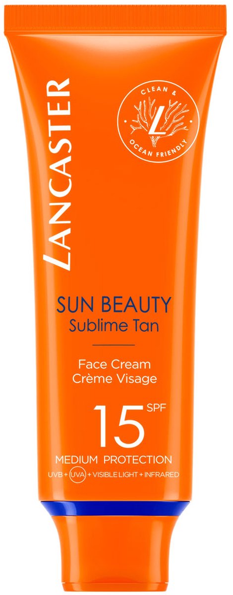 Lancaster Sun Beauty Face Cream SPF15 - Zonbescherming - 50 ml