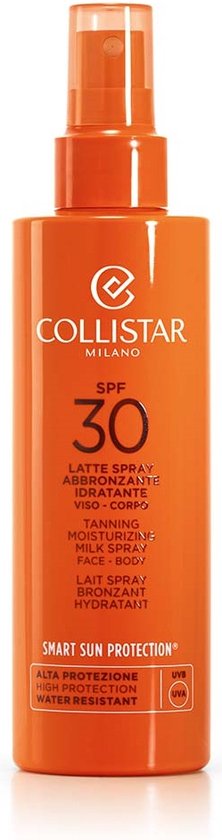 Collistar Smart Sun Protection Tanning Moisturizing Milk Spray Spf 30 - 200 ml