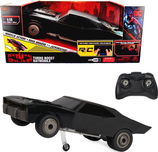 DC Comics The Batman - Turbo Boost Batmobile - RC Voertuig - Schaal 1:15