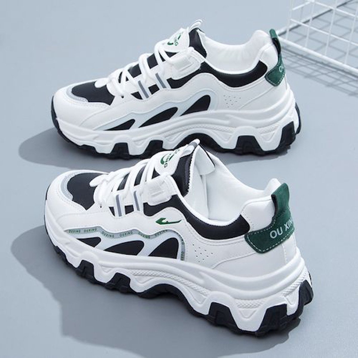 Sneakers Dames-Kleurblok Dames schoenen-maat-37 | bol.com
