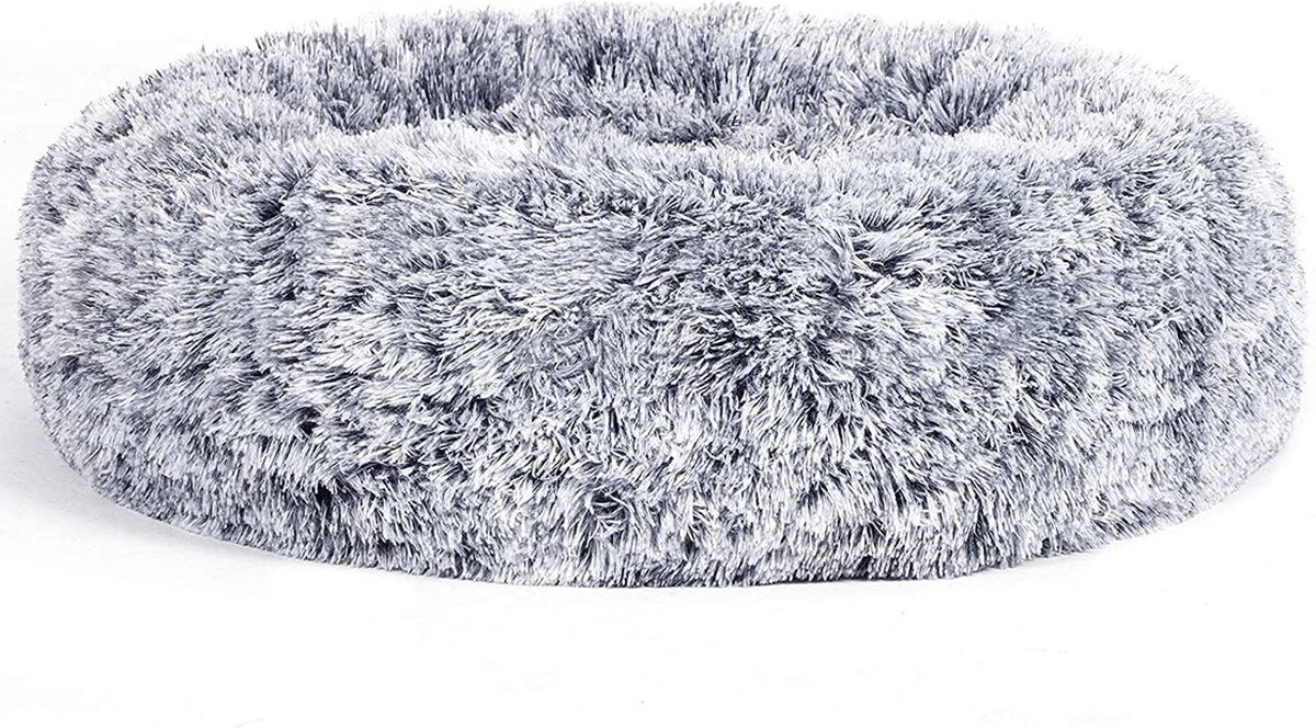 Hondenbed - Kattenbed - zachte mand - 60 cm - Grijs
