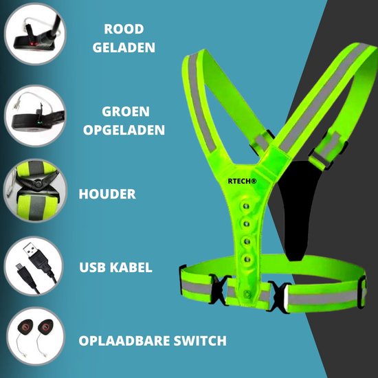 RTECH® Hardloop verlichting Hardlopen Hardloop verlichting oplaadbaar
