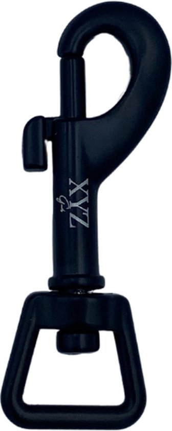 XYZ Goods - Musketonhaak - Hondenriem Haak - 55mm - Stevig - Zwart