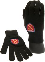 West Ham handschoenen Kinderen zwart