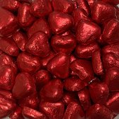 Coeurs en chocolat Saint Valentin - 250 grammes - Chocolat au lait - cadeau pour lui - cadeau pour elle - décoration Saint Valentin - cadeau Saint Valentin - décoration