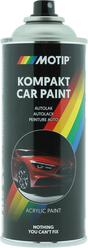 Motip 55220 - Bombe aérosol peinture voiture - Argent - 400ml