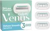 Gillette Venus Deluxe Smooth Sensitive - Voor Een Gladde Scheerbeurt - 3 Navulmesjes