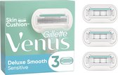 Gillette Venus Deluxe Smooth Sensitive - Voor Een Gladde Scheerbeurt - 3 Navulmesjes