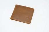 HEANVÈR Wallet - Pasjeshouder RFID - Portemonnee briefgeld - Kaarthouder - Licht Bruin