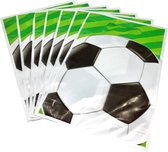 Uitdeelzakjes Voetbal - 10 Stuks - Uitdeelzakjes - Traktatie zakjes voor Uitdeelcadeautjes - Uitdeelzakjes Kinderfeestje - Voetbal - Snoepzakjes