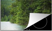 KitchenYeah® Inductie beschermer 85x52 cm - Elanden in het Nationaal park Banff in Noord-Amerika - Kookplaataccessoires - Afdekplaat voor kookplaat - Inductiebeschermer - Inductiemat - Inductieplaat mat