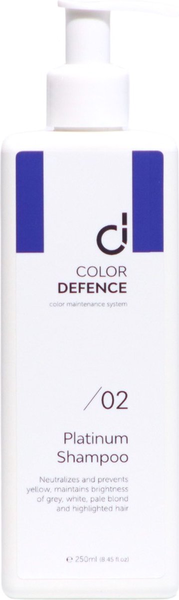 Platinum Shampoo Color Defence 250ml (voor koelblonde tinten, anti-geel)