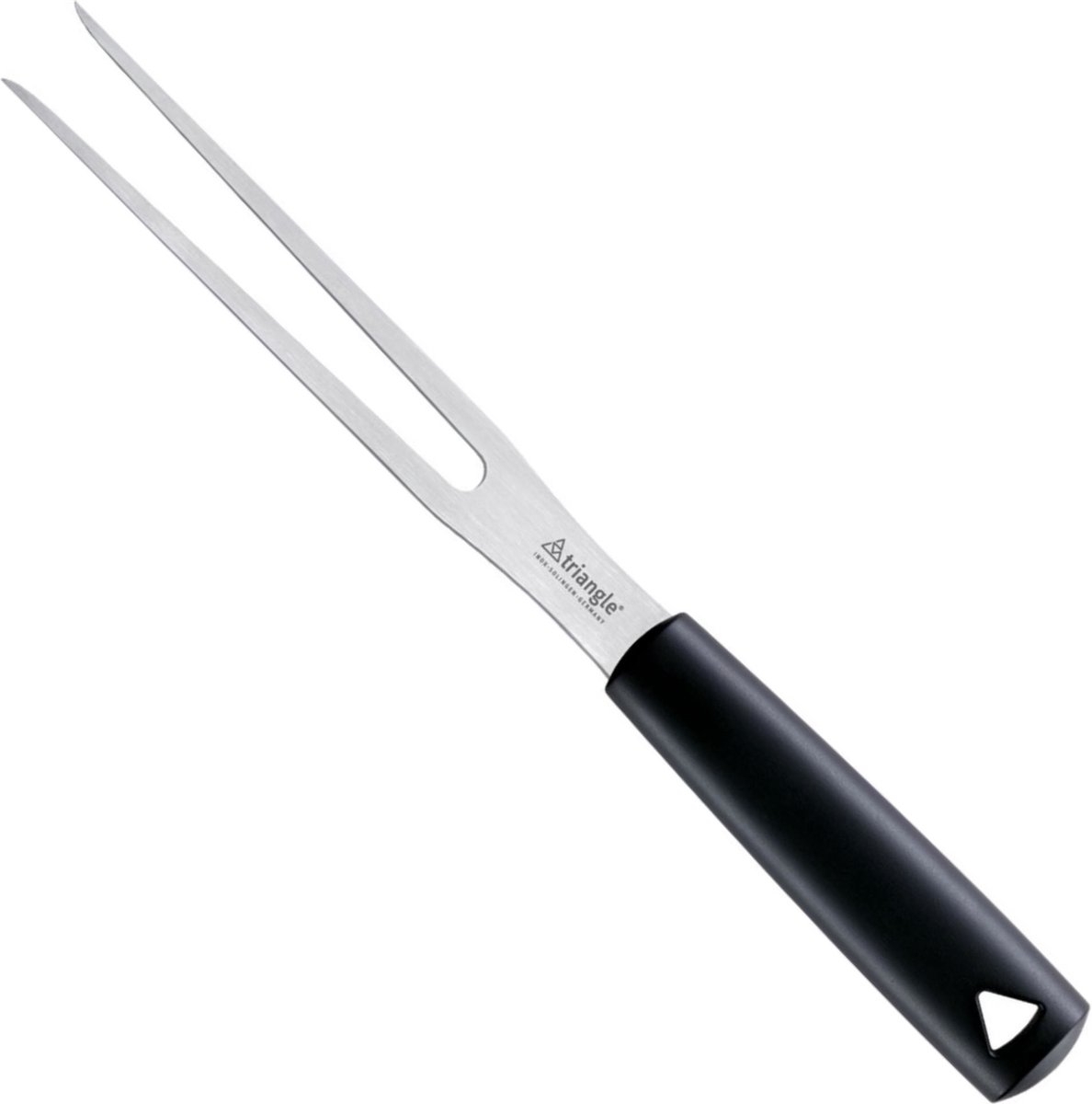 Triangle Vleesvork 14 cm – RVS – Met Ophangsysteem – Vaatwasserbestendig