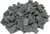 200 Bouwstenen 2x3 plate | Lichtgrijs | Compatibel met Lego Classic | Keuze uit vele kleuren | SmallBricks