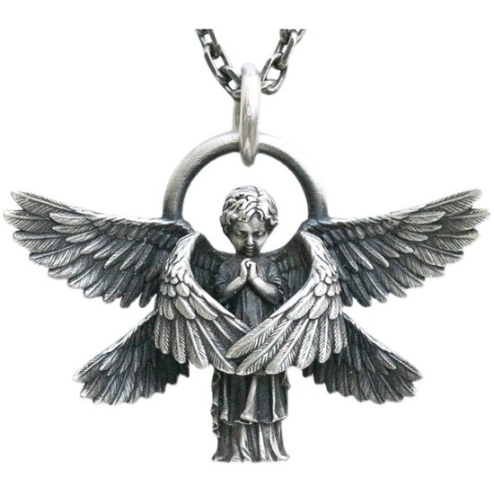 WiseGoods Luxe Engel Necklace & Pendant - Colliers - Lucky Angel Jewellery  - Bijoux -... | bol