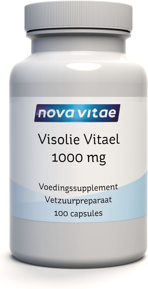 Goedkoopste Nova Vitae - Vis Olie - Vitael - 1000 mg - 100 capsules