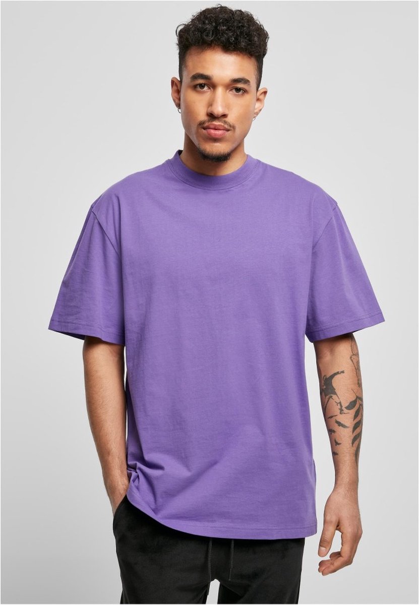 Urban Classics Tall Tee ultraviolet Heren Tshirt 4XL Paars