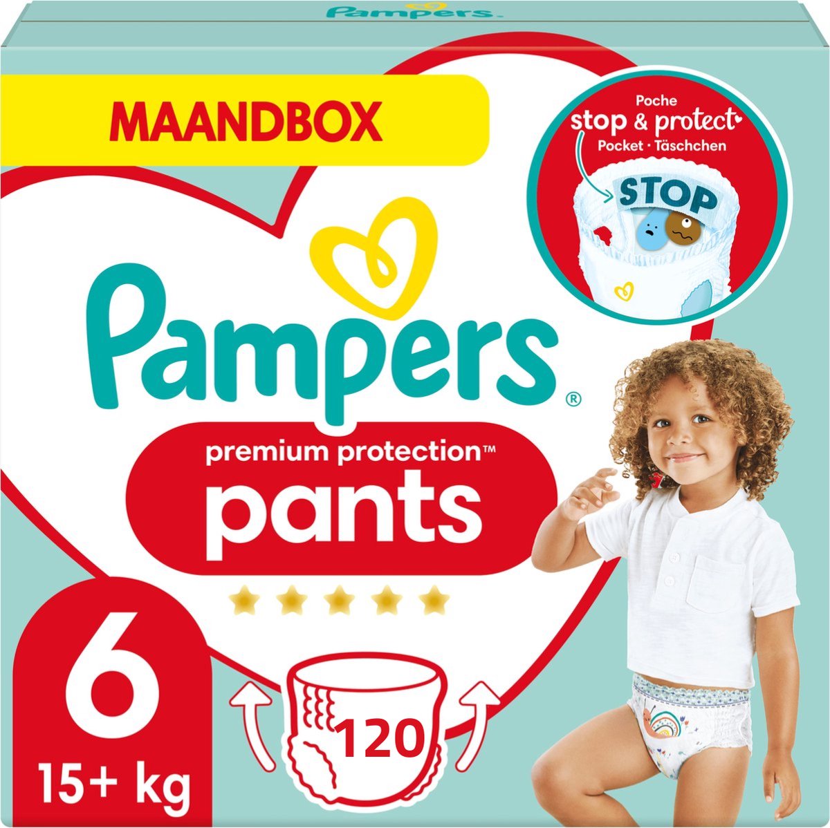 Pampers Premium Protection Pants Maandbox maat 6