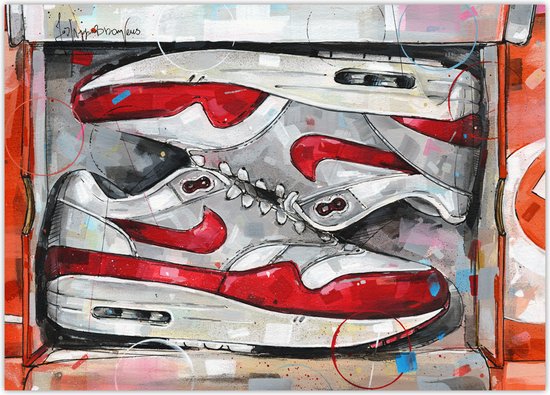 Nike - Air Max 1 Poster - 40 x 60 cm | bol.com